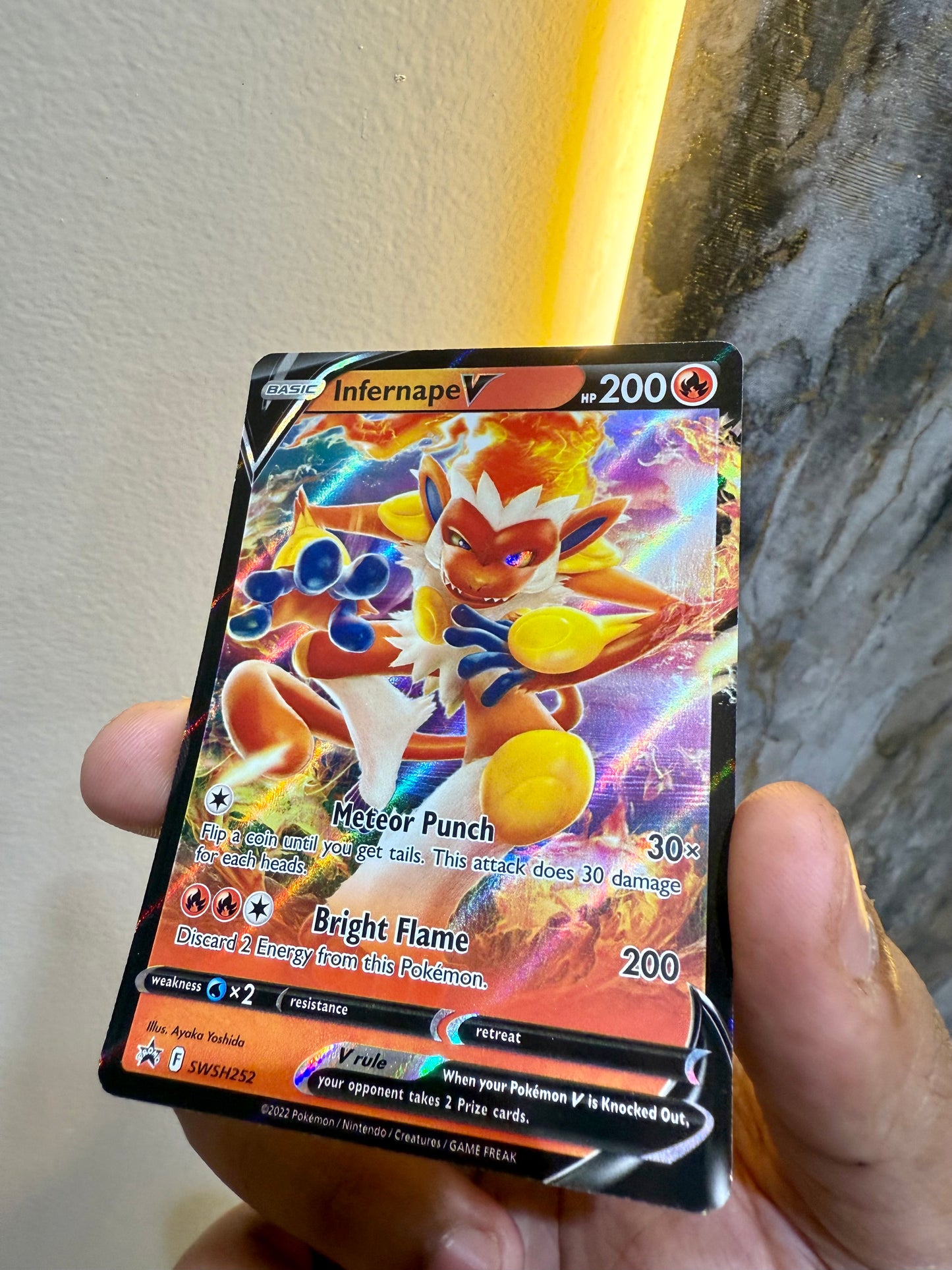 Infernape V – SWSH252 Promo (Pokémon TCG)